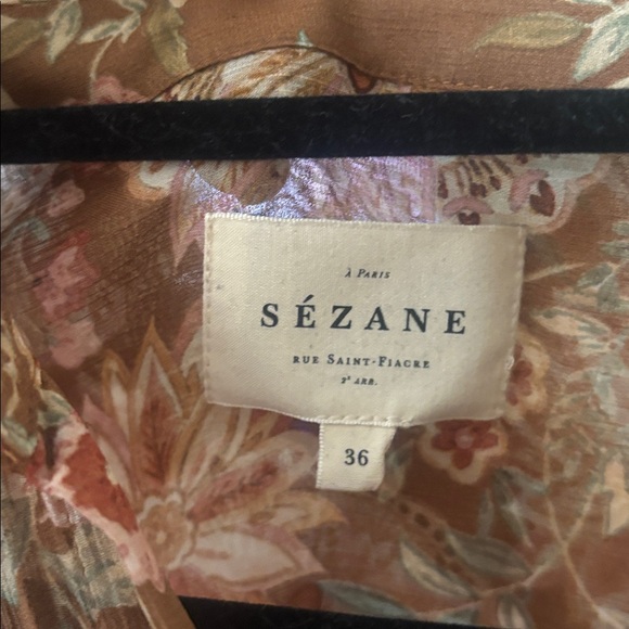 Sezane Floral Blouse - Picture 3 of 6